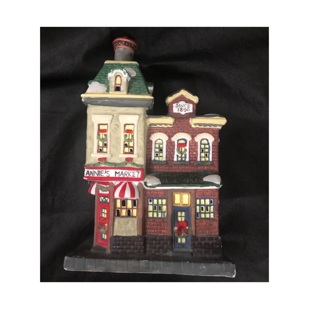 Vintage Santa work bench Annie’s market